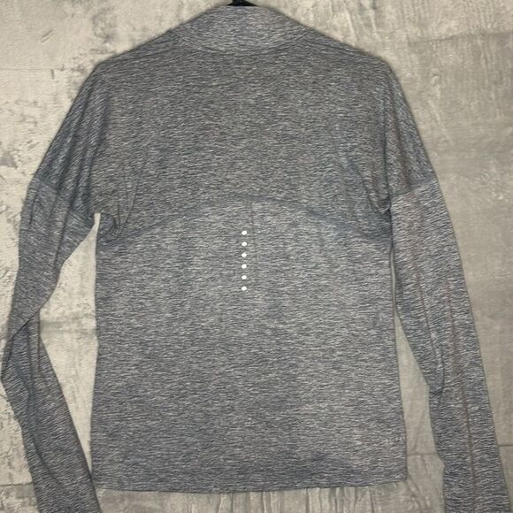 Nike Heathered Light Blue 1/4 Zip Running Lightweight Pullover Size XS - Picture 10 of 10